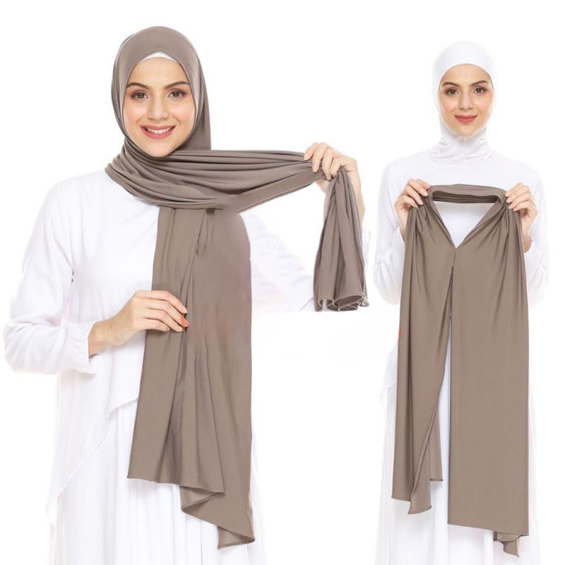 Baby Products Malaysia - Premium Jersey Instant Hijab Goede Stitch