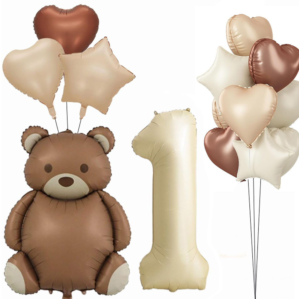 Baby Products Lotion - Beer Feestdecoratie Opblaasbare Bruine Beer Folie