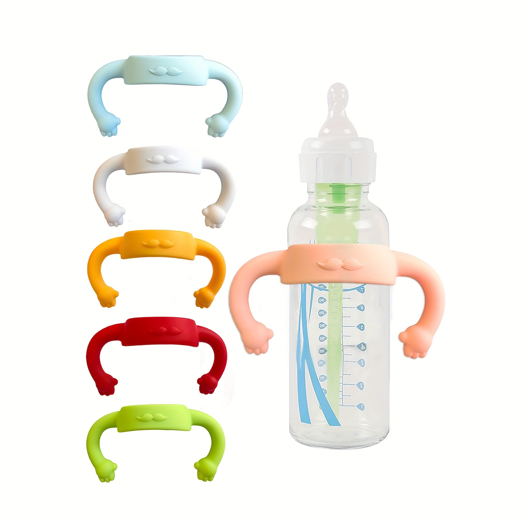Zwitsal Baby Products - Kleine siliconen universele hoes voor babyflessen,
