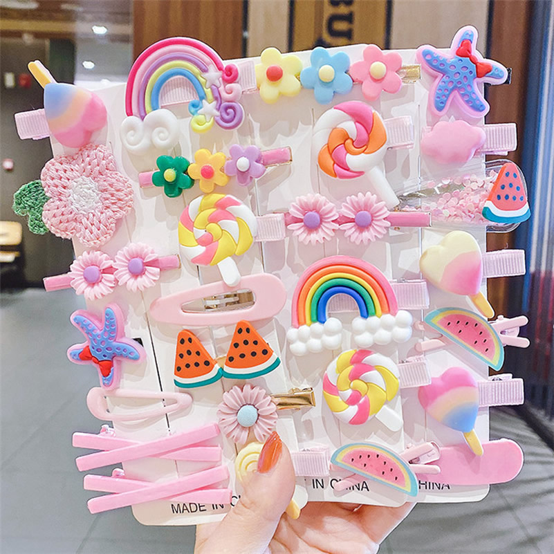 Baby Products Lotion - 14 stuks set haarspeldjes voor meisjes