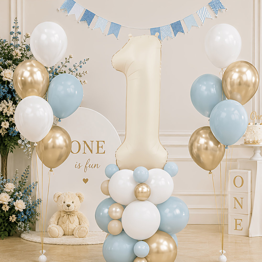 39 stuks crèmekleurige ballonn - Baby Products Lotion recensie en prijs