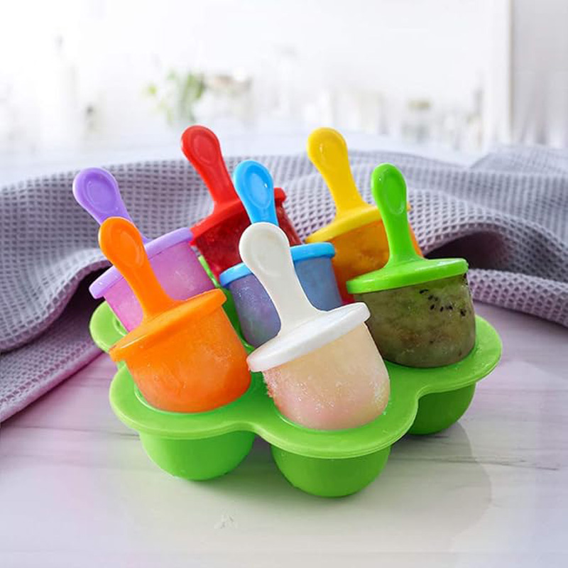 1 Pc 7 Gaten Diy Ijs Pops Sili - Baby Products Lotion recensie en prijs